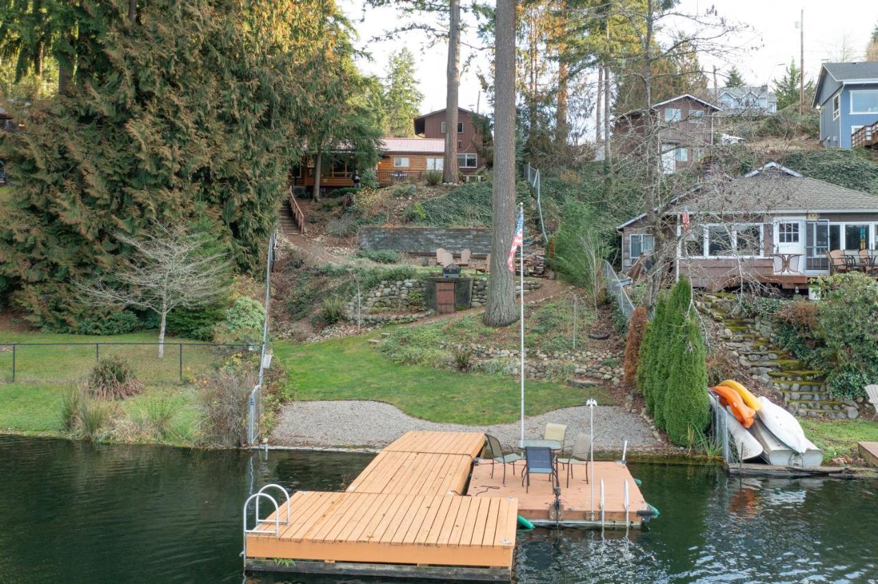 Koi Story Cabin On The Lake - Waterfront, Near Bike Trail Maple Valley Exterior foto