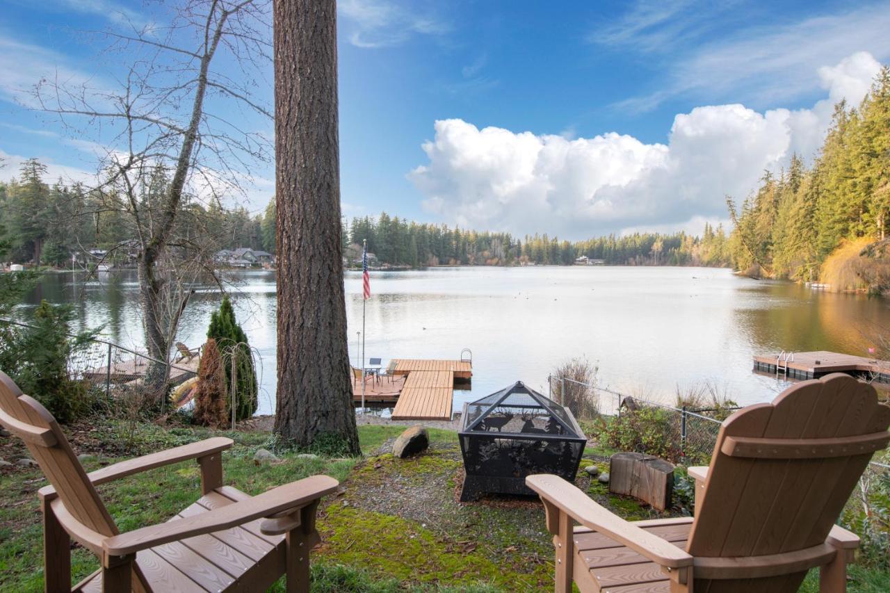 Koi Story Cabin On The Lake - Waterfront, Near Bike Trail Maple Valley Exterior foto
